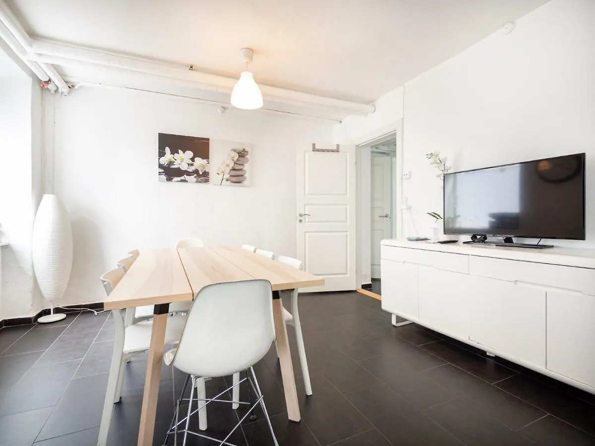Trendy Basement Apartment Vesterbro Copenhagen Denmark